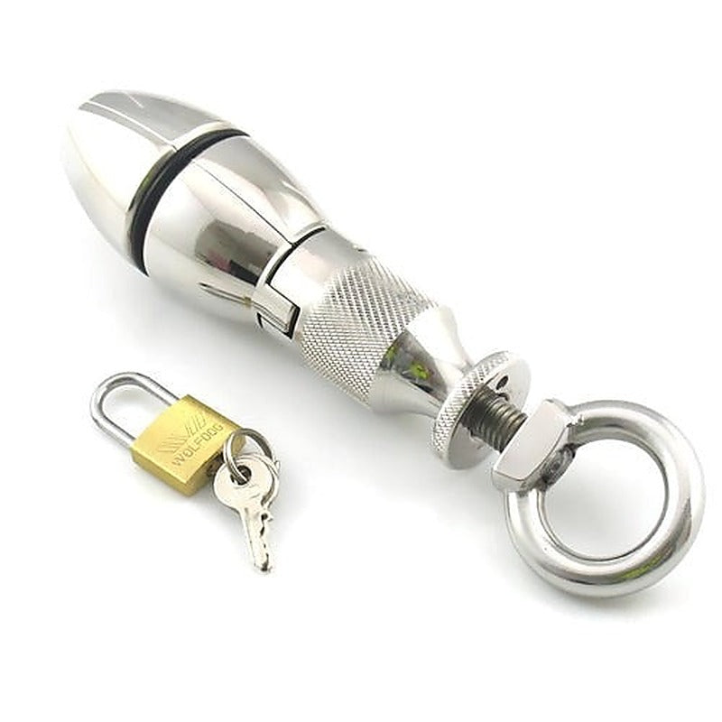 Professional Ultimate Anal Lock by BDStyle - Steel Sex Toys