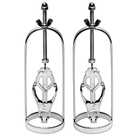 Sensual Exploration Kit - Immobilizer Nipple Clamp and Stretcher