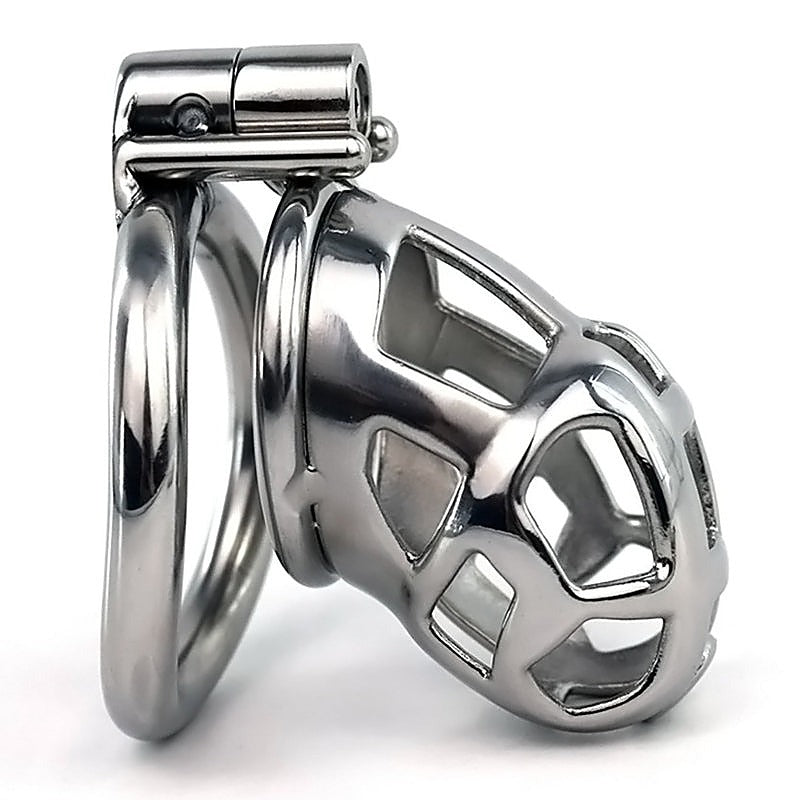 Hex Screw Cobra Chastity Lock Device by BDStyle - Male Chastity
