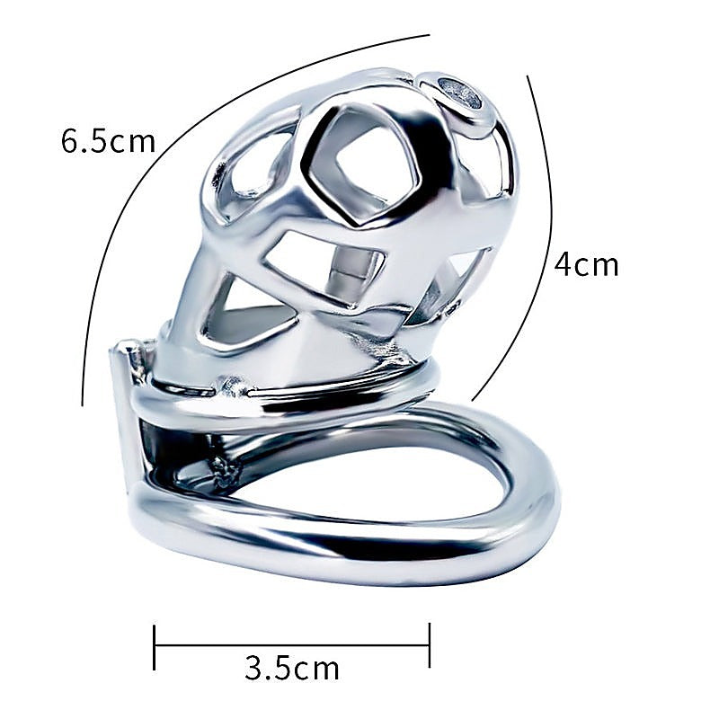 Hex Screw Cobra Chastity Lock Device by BDStyle - Male Chastity