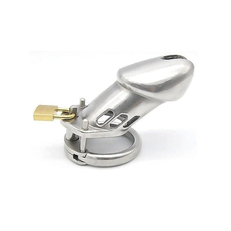 Double Barrel Silverado Male Chastity Device by BDStyle - Male Chastity