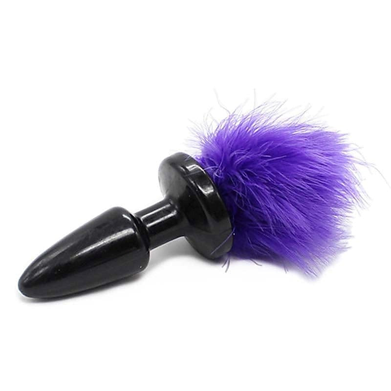 Professional Bunny Tail Anal Plug by BDStyle - G-Spot Vibrators