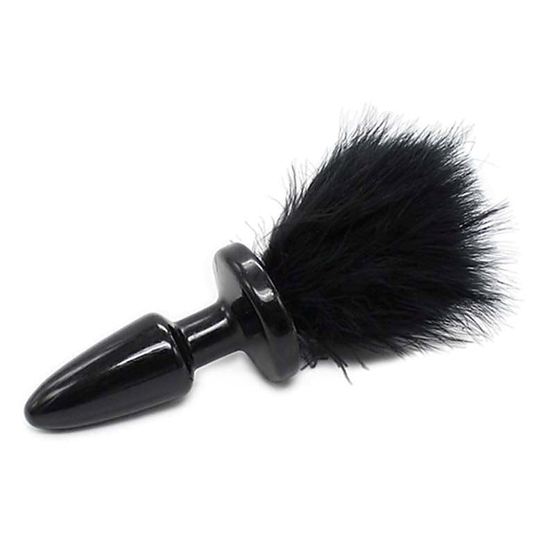 Professional Bunny Tail Anal Plug by BDStyle - G-Spot Vibrators