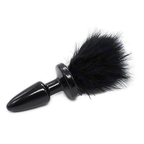 Professional Bunny Tail Anal Plug by BDStyle - G-Spot Vibrators