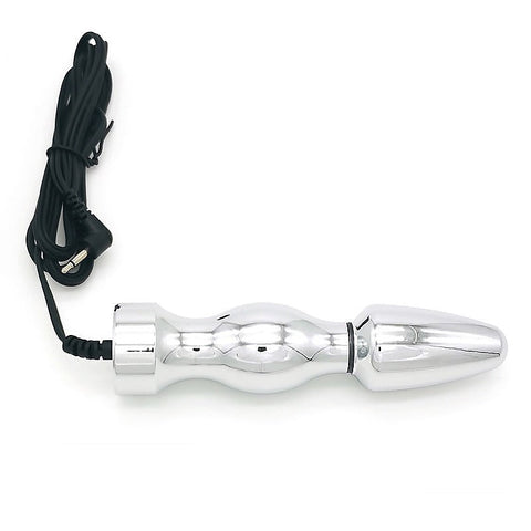 Bipolar Metal Electric Shock Butt Plug - T by BDStyle - Electro Sex