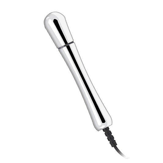 Bipolar Metal Electric Shock Butt Plug - W - Electro Sex