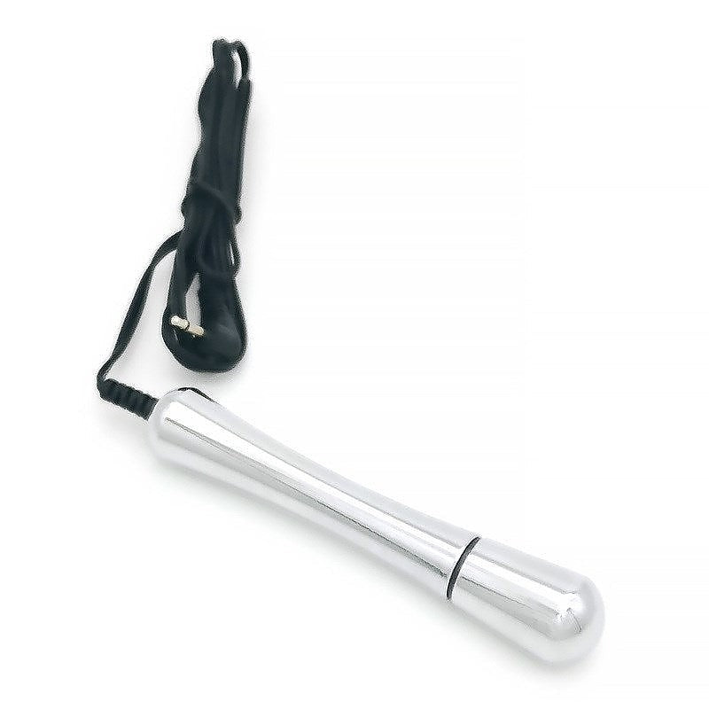 Bipolar Metal Electric Shock Butt Plug - W by BDStyle - Electro Sex