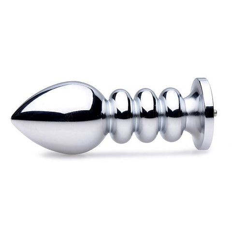 Uni-Polar E-Stim Cock and Ball Strap and Anal Plug - Cock Rings