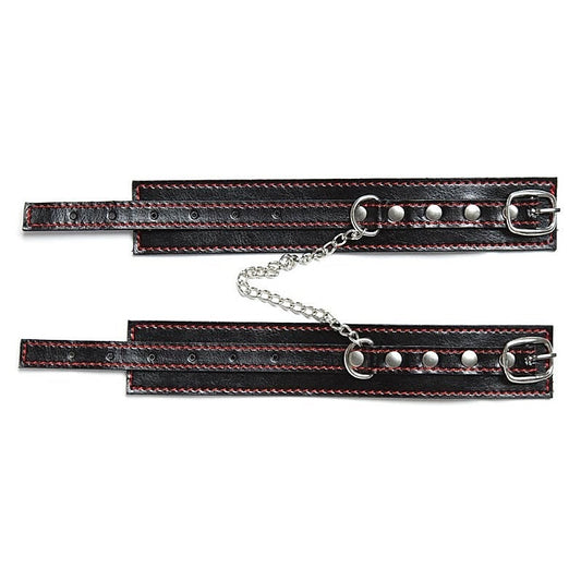 Class Single Rivet Adjustable BDSM Cuffs by BDStyle - Cuffs and Restraints