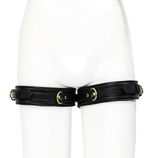 BDStyle Luxury Leather Erotic Thigh Restraints