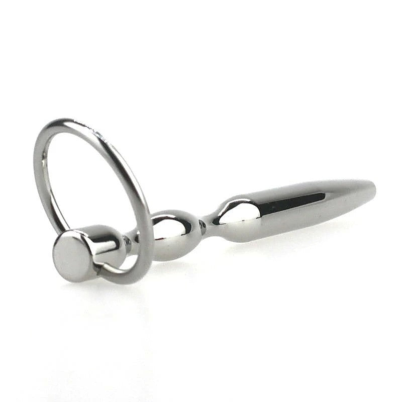 Ultrasonic Cock Plug With Glans Ring by BDStyle - Penis Plugs