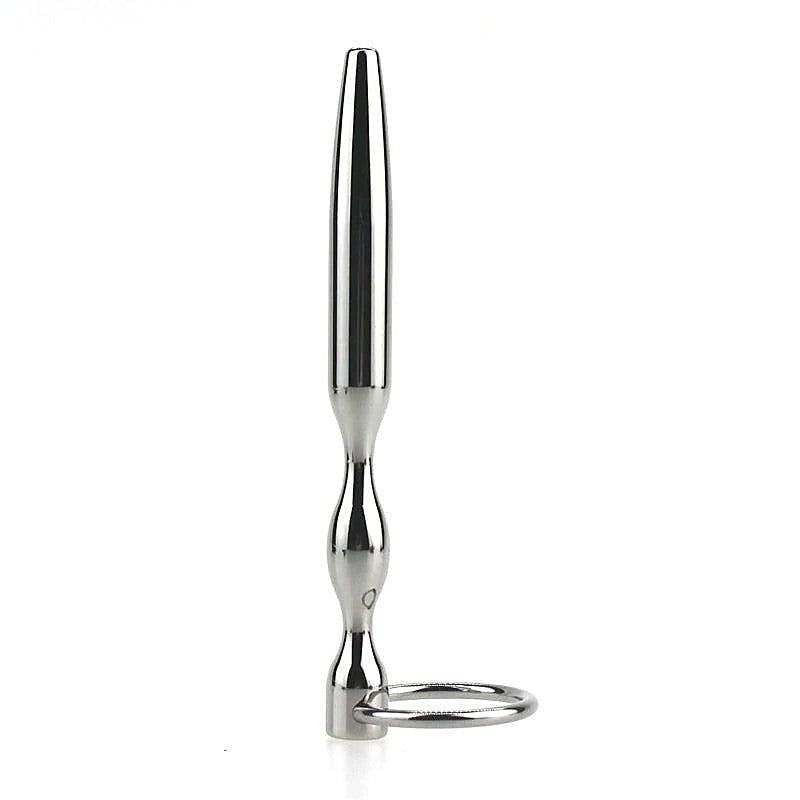 Ultrasonic Cock Plug With Glans Ring by BDStyle - Penis Plugs