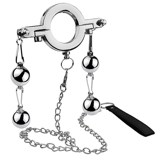 Sensual Stainless Steel Hanger - Customizable Weight for Heightened Pleasure - Steel Sex Toys