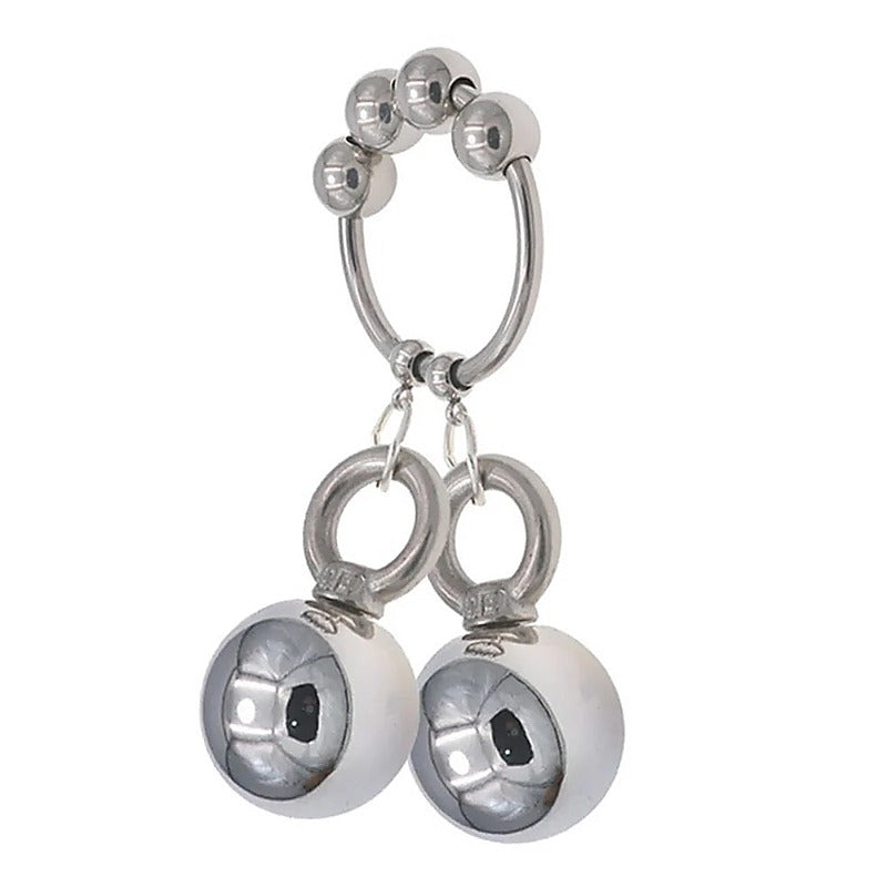 Professional Metal Ball Stretcher by BDStyle - Steel Sex Toys