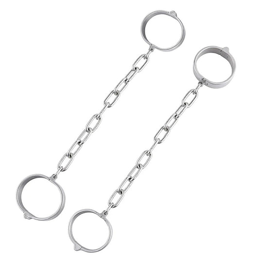 Allen Key 3 Cm Height Cuffs Male Ankle Cuffs by BDStyle - Steel Sex Toys