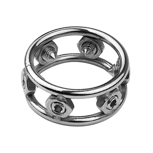 Targeted stimulation with six strategically placed spikes for enhanced sensations. - Cock Rings