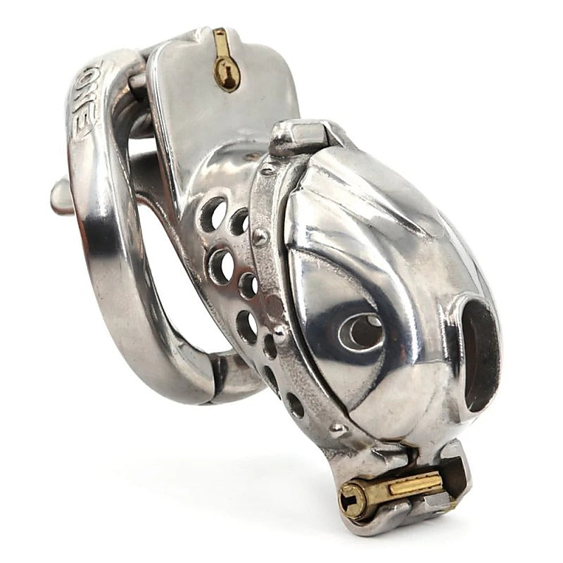 Premium Premium Metal Cock Cage by BDStyle - Male Chastity