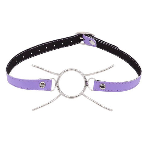 BDStyle Deluxe Spider Bondage Gag with Pin Buckle - Bondage Gags and Bits