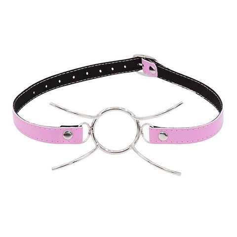 BDStyle Deluxe Spider Bondage Gag with Pin Buckle - Bondage Gags and Bits