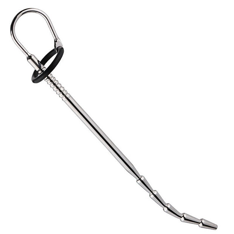 BDStyle Long Penis Plug with Glans Ring - Penis Plugs