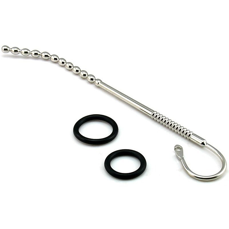 BDStyle Long Penis Plug with Glans Ring - Penis Plugs