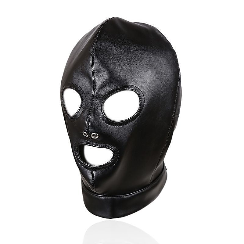 Mouth And Eye Open With Nostril Hole Bondage Hood by BDStyle - Bondage Hoods