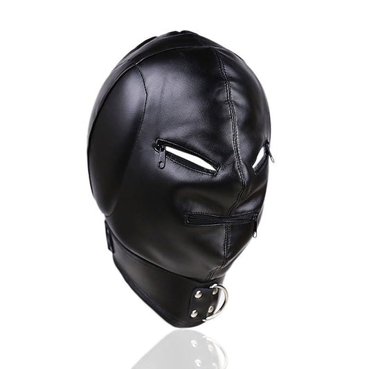 BDSM Play Zipper Hood With Thicker Ear by BDStyle - Bondage Hoods
