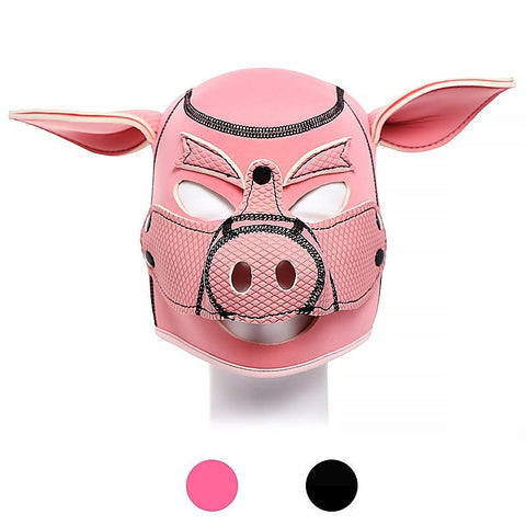 Premium Pig Head Bondage Hood by BDStyle - Bondage Hoods