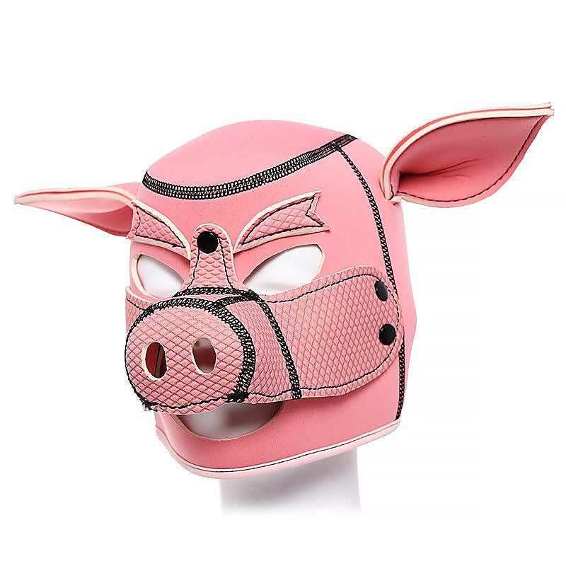 Premium Pig Head Bondage Hood by BDStyle - Bondage Hoods