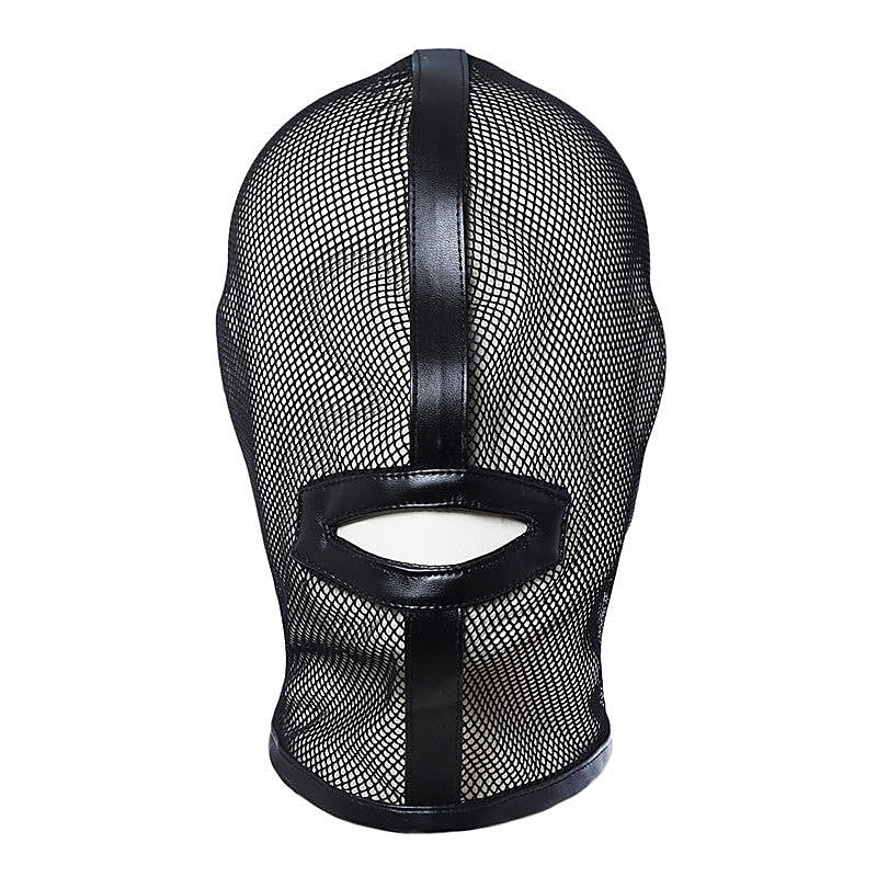 Premium Mesh Bondage Play Hood by BDStyle - Bondage Hoods
