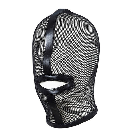 Premium Mesh Bondage Play Hood by BDStyle - Bondage Hoods