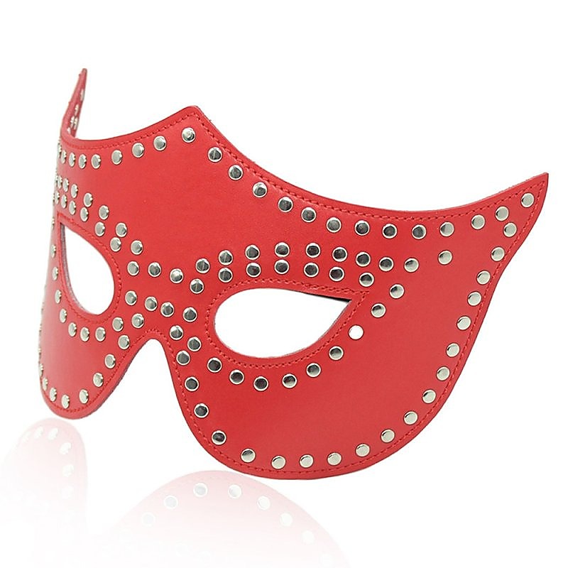 Premium Eye Mask with Rivets Detail by BDStyle - Blindfolds And Masks