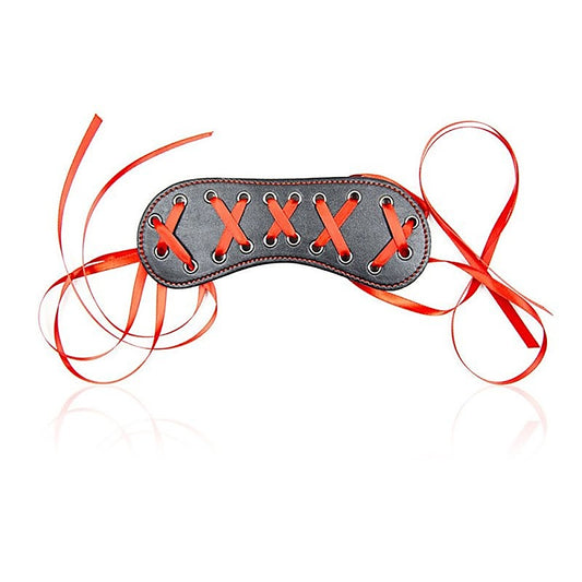 BDStyle Shoelaces Style Blindfold - Blindfolds And Masks