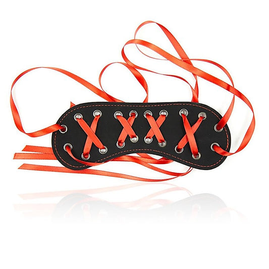 BDStyle Shoelaces Style Blindfold - Blindfolds And Masks