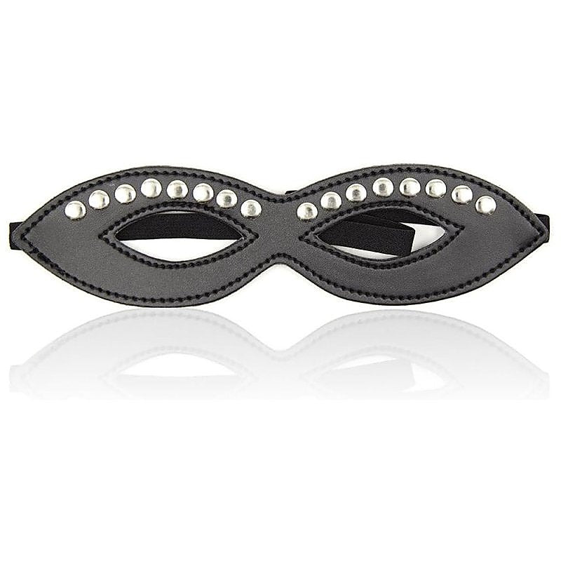 BDStyle Stud Butterfly Fetish Play Mask - Blindfolds And Masks