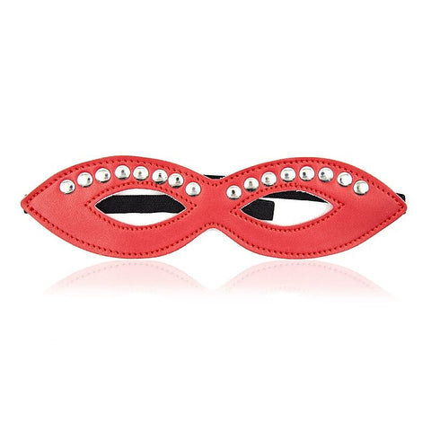 BDStyle Stud Butterfly Fetish Play Mask - Blindfolds And Masks