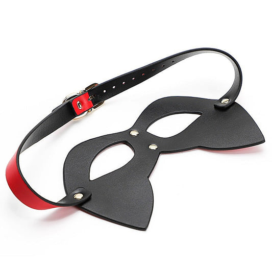 BDStyle Faux Leather Sexy Cat Mask - Blindfolds And Masks