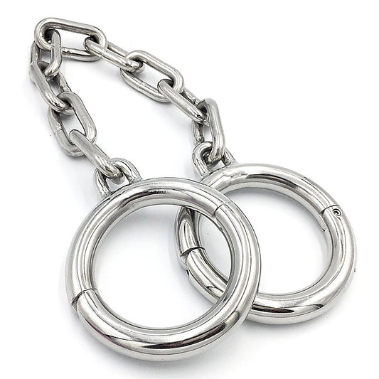 Heavy Duty Metal Wrist Cuffs by BDStyle - Cuffs And Restraints