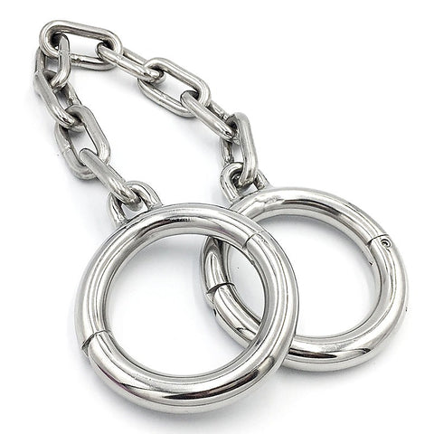Heavy Duty Metal Wrist Cuffs by BDStyle - Cuffs And Restraints