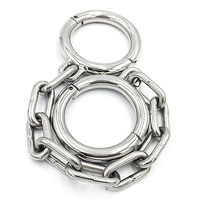 Heavy Duty Metal Wrist Cuffs by BDStyle - Cuffs And Restraints