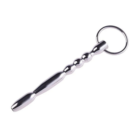 MACHO Cum Thru Metal Penis Plug by BDStyle - Penis Plugs