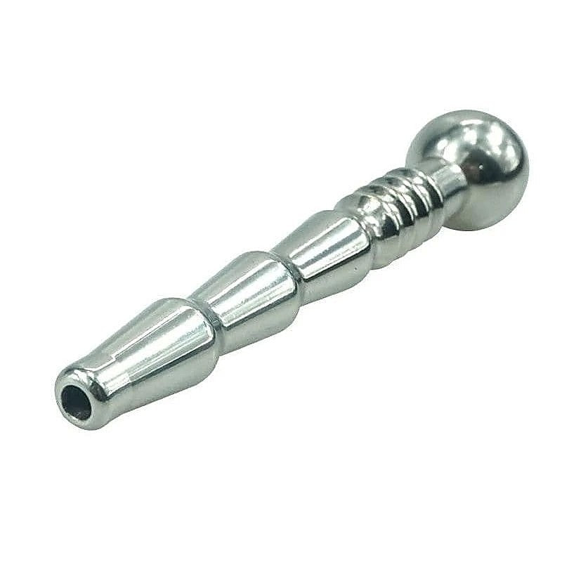 Corker Ribbed Urethral Plug by BDStyle - Penis Plugs