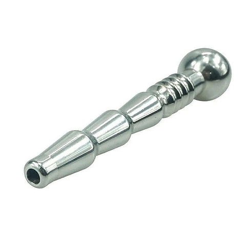 Corker Ribbed Urethral Plug by BDStyle - Penis Plugs