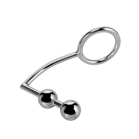Double Anal Intruder Cock Ring by BDStyle - Butt Plugs