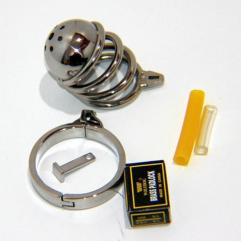 Soldier On Male Chastity Device Pee Thru by BDStyle - Male Chastity