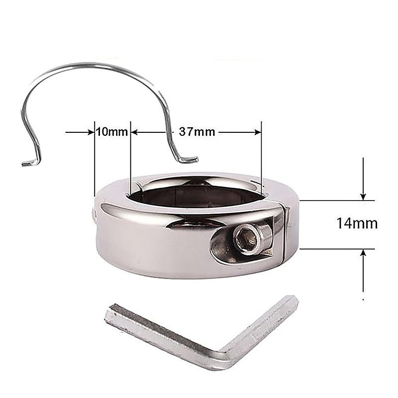 Heavy Weight Scrotum Ball Stretcher by BDStyle - Ball and Cock Toys