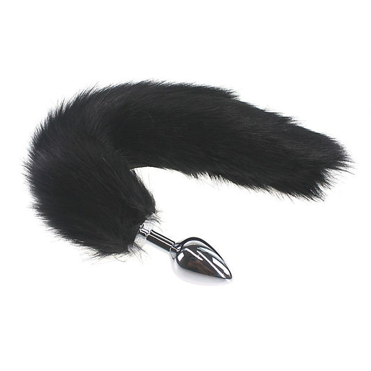 Elevate Your Intimate Moments - Faux Fox Tail Butt Plug - Butt Plugs