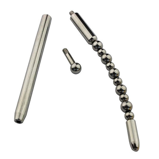 Double Ended Flexible Balls Penis Plug - Penis Plugs