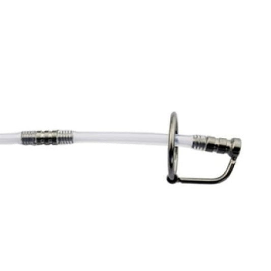 BDStyle Dual Tube Urethral Stimulator with Glans Ring - Penis Plugs