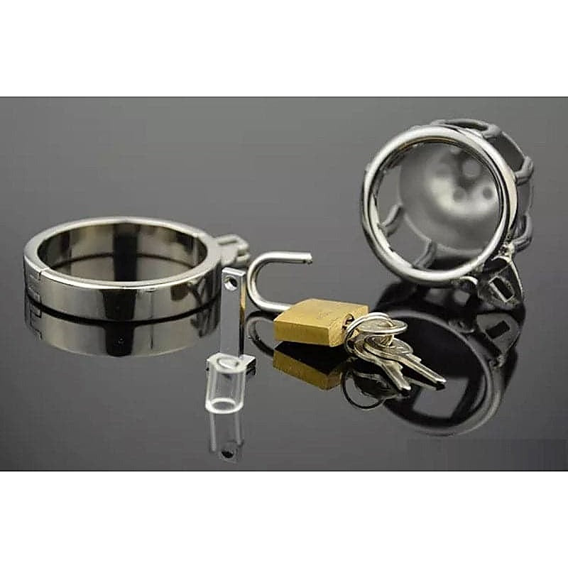 Premium Cock Prison Cage Pee Thru by BDStyle - Male Chastity